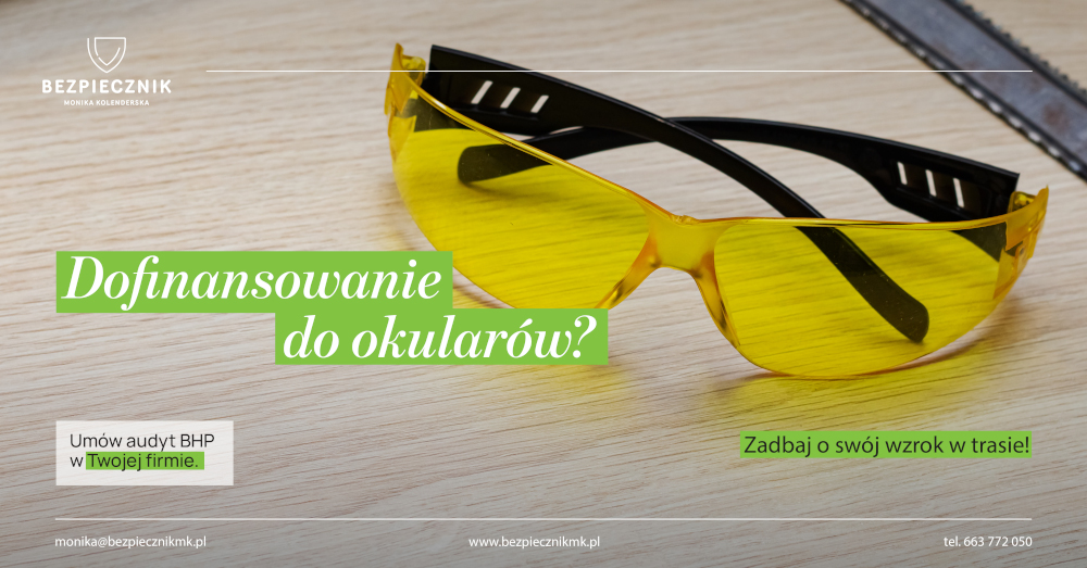 Dofinansowanie okularów przeciwsłonecznych w pracy kierowcy