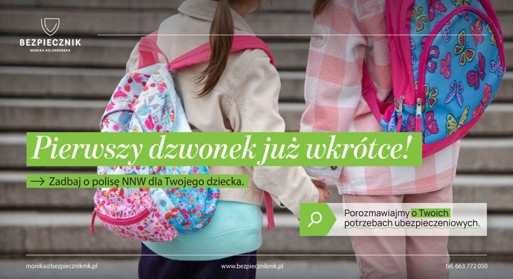 Pierwszy dzień szkoły tuż, tuż